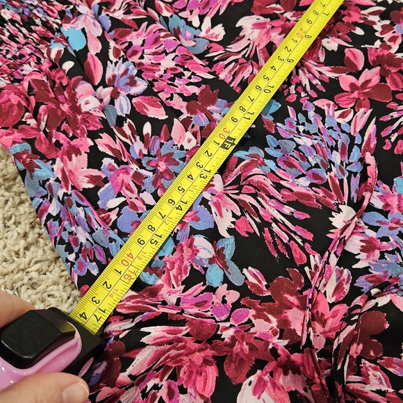 Nanette Lepore Vibrant Floral Long Sleeve Dress - Picture 7 of 7